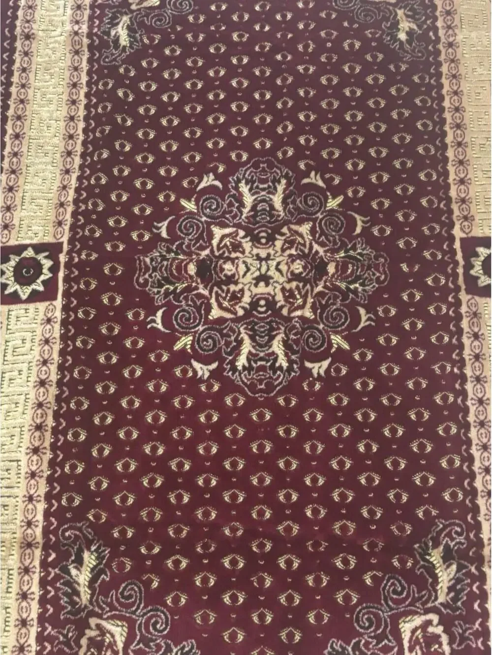 Isik Kadife Turkish Rug Velvet Carpet 4.5’x 2.5’ Beautiful EUC Rare Find